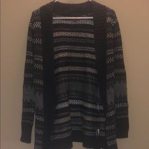Patterned Knit Cardigan